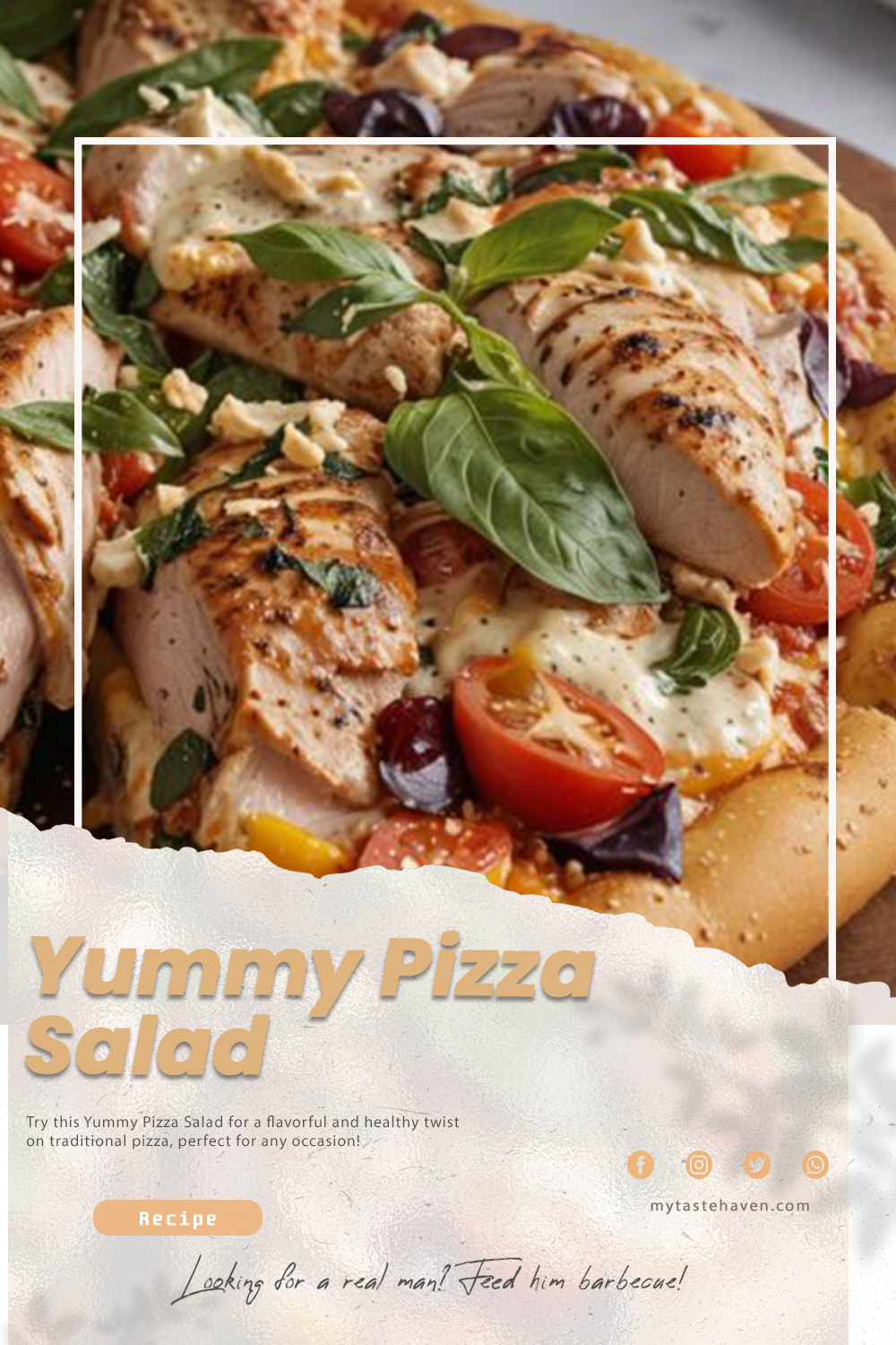 Yummy Pizza Salad